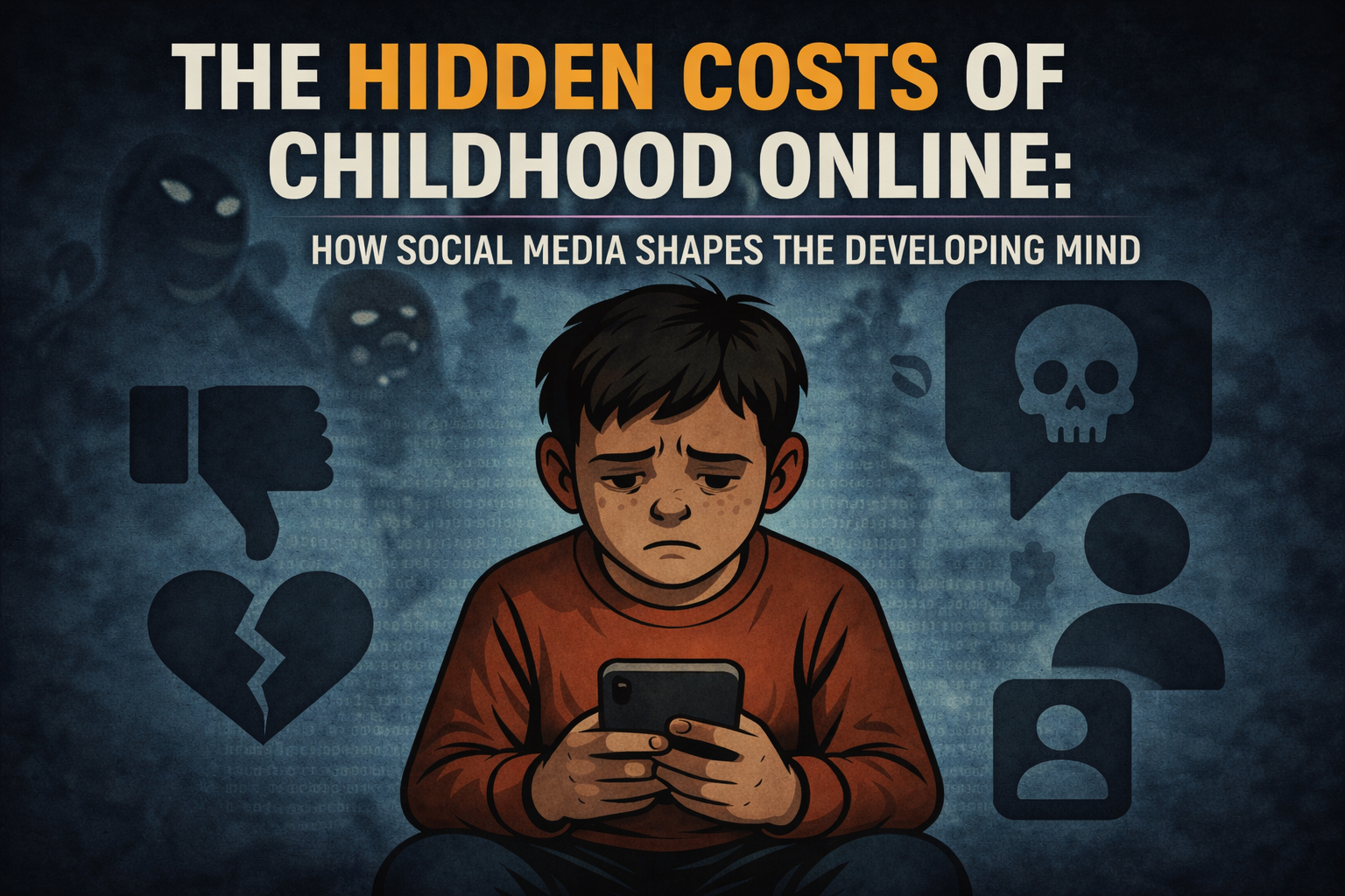 The Hidden Costs of Childhood Online: How Social Media Shapes the Developing Mind